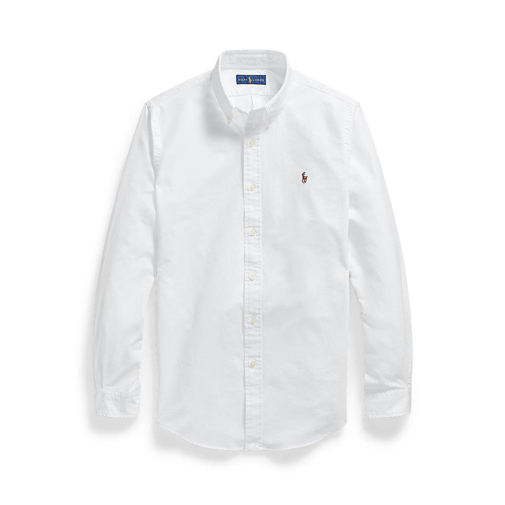 Custom Fit Oxford Shirt - White