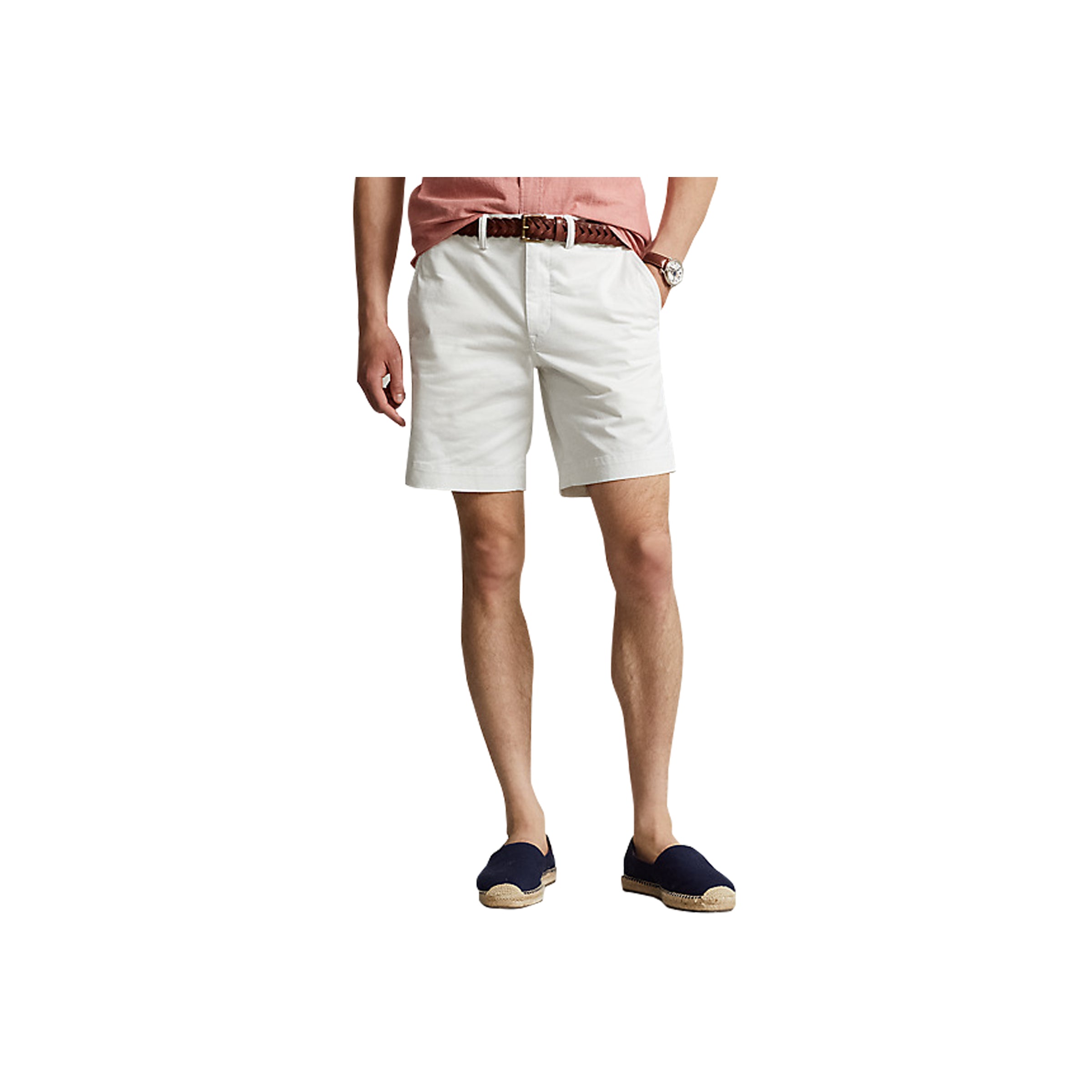 Bedford flat short - White