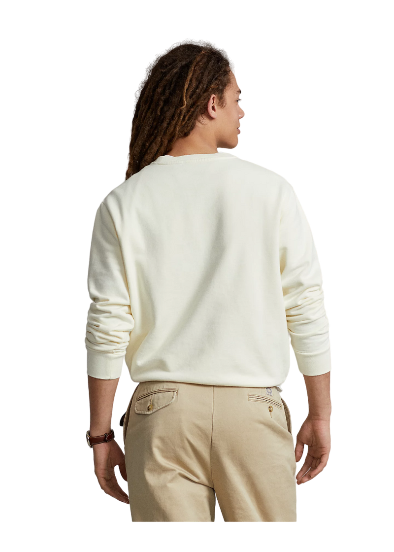 Loopback Fleece Sweatshirt - White