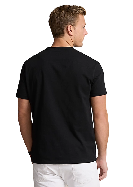 Classic Fit Logo Jersey T-Shirt - Black