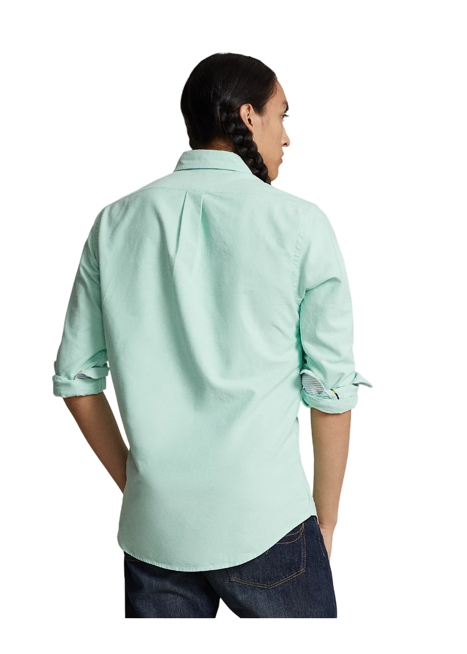 Slim Fit Oxford Shirt - Green