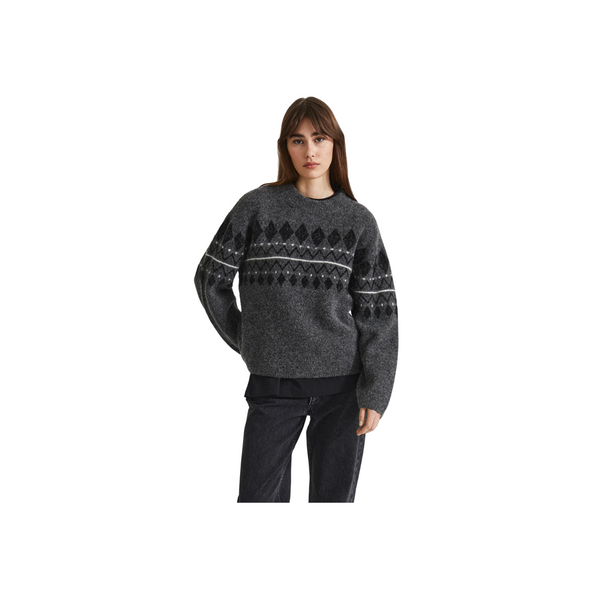 Line Sweater - Grey
