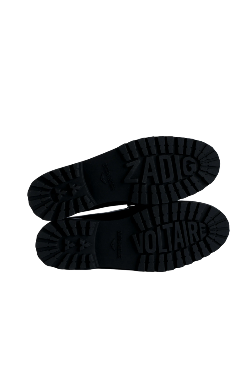 Joecassin Semy-Shiny Calfskin Loafers - Black