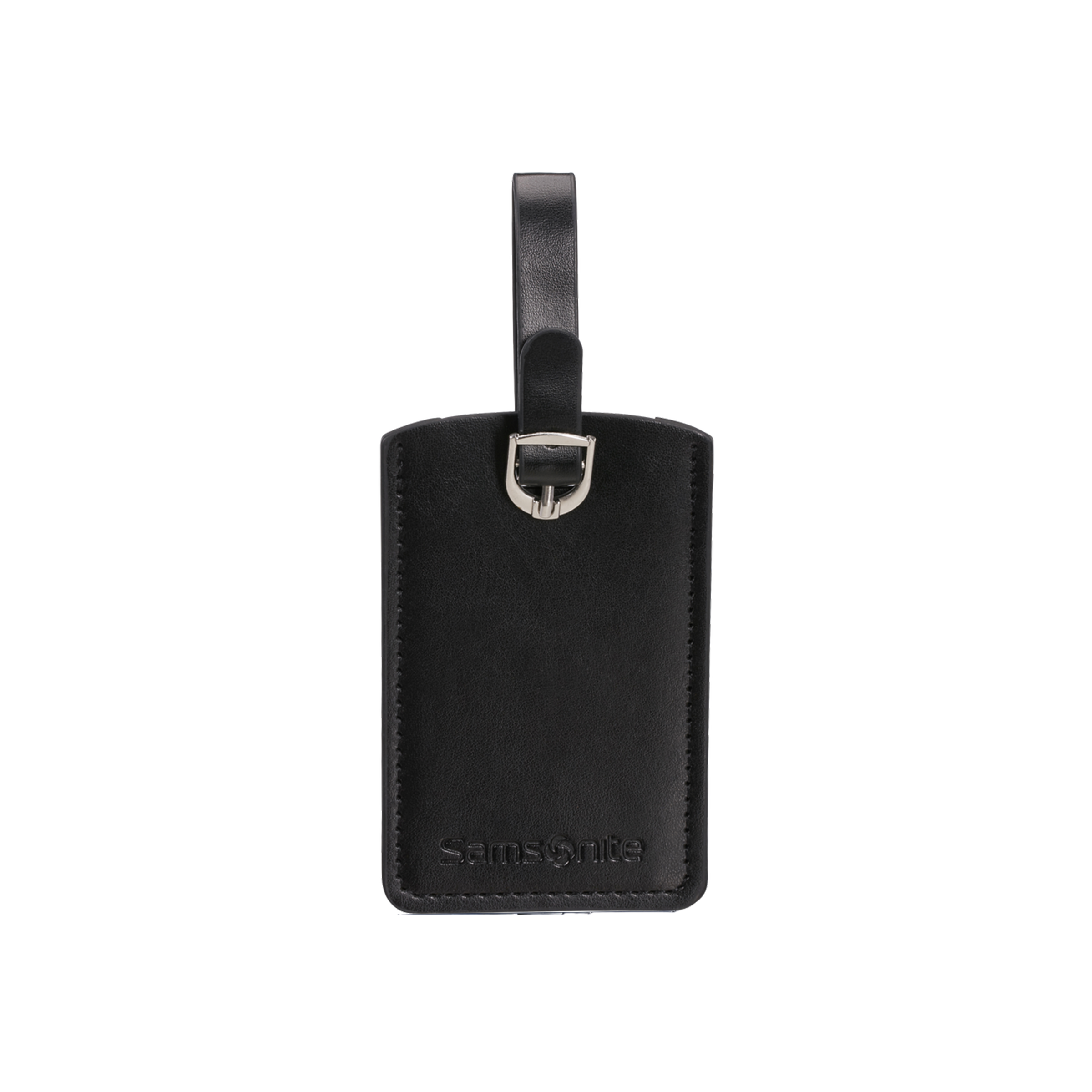 Rectangular Luggage Tag X2 - Black