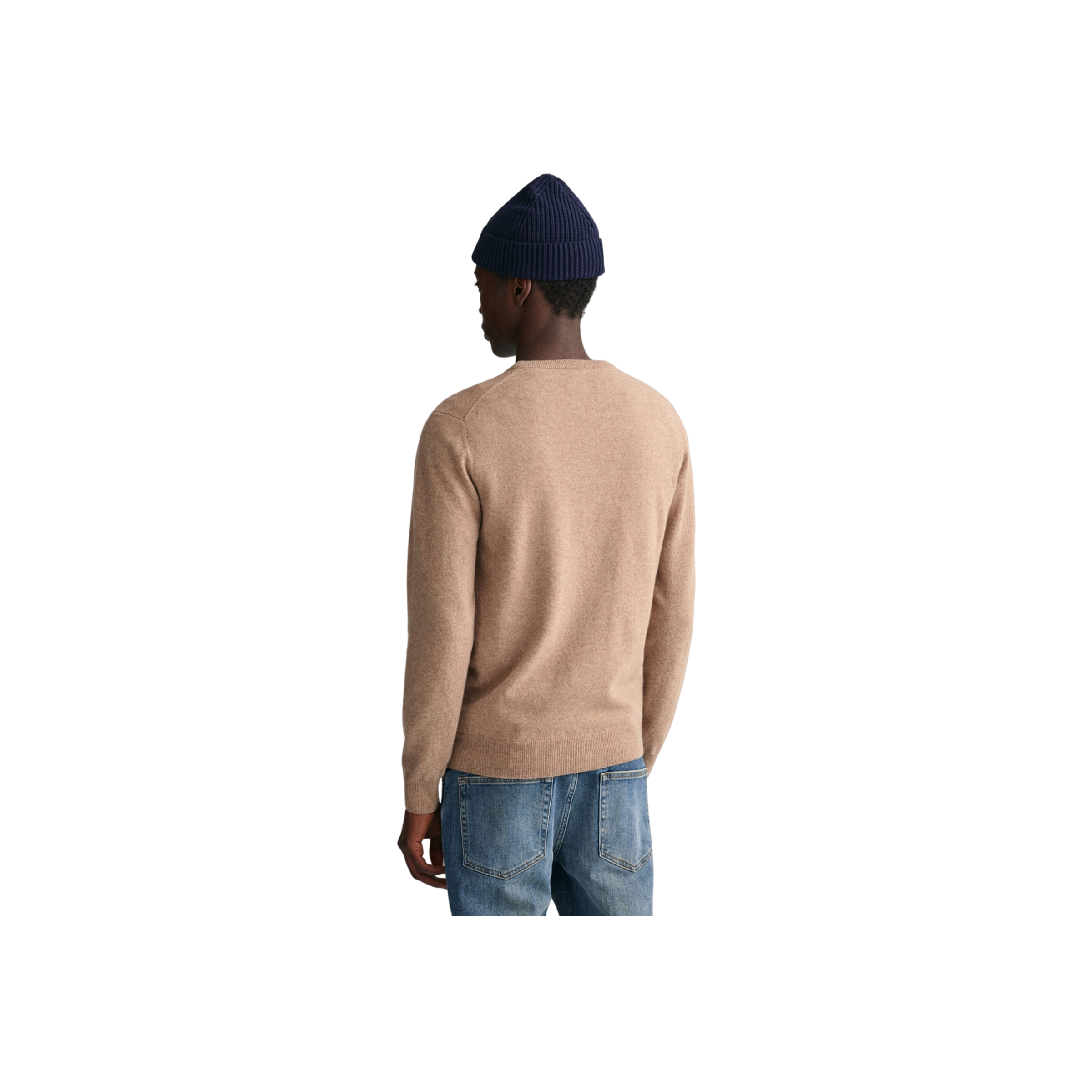 Superfine Lambswool C-Neck - Beige