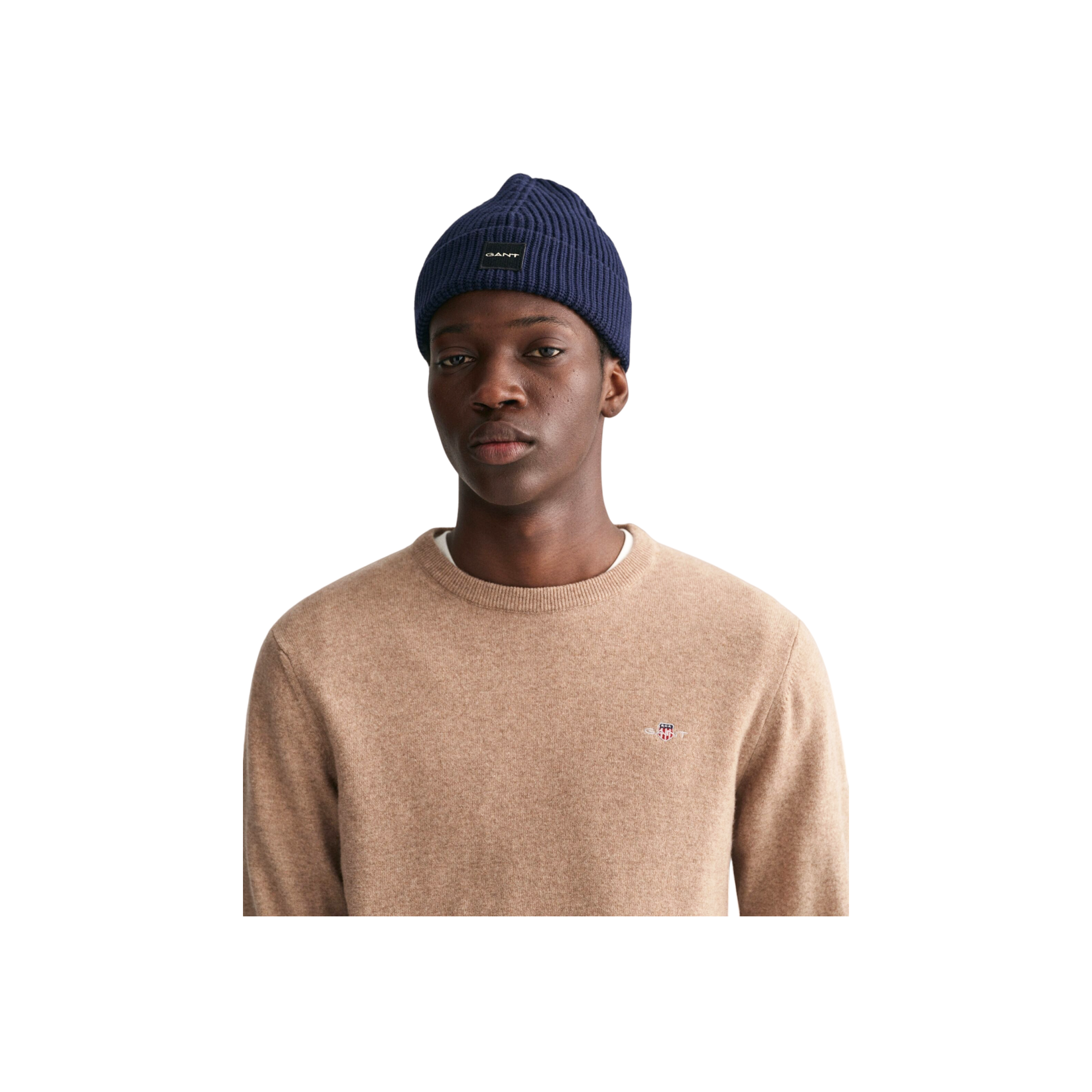 Superfine Lambswool C-Neck - Beige