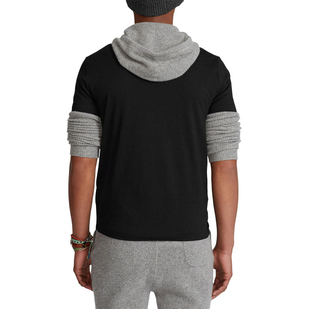 Custom Slim Fit Jersey Crewneck T-Shirt - Black