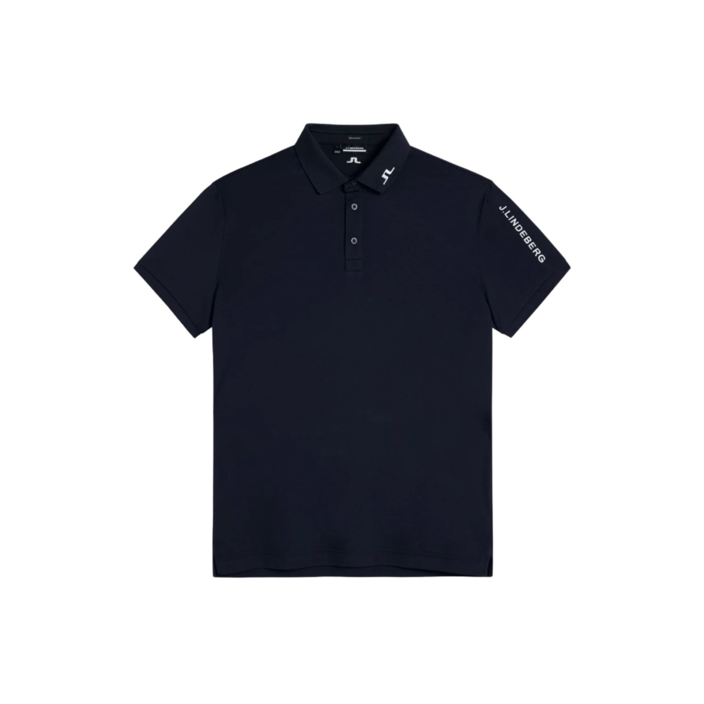 Tour Tech Reg Fit Golf Polo - Black