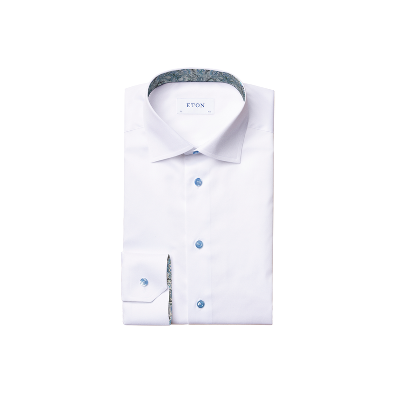 Slim Fit Business Shirt - White