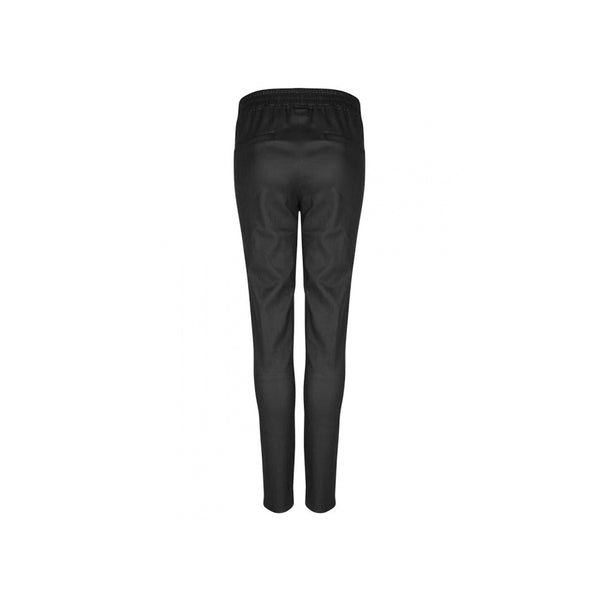Lebon stretch leather pants - Black