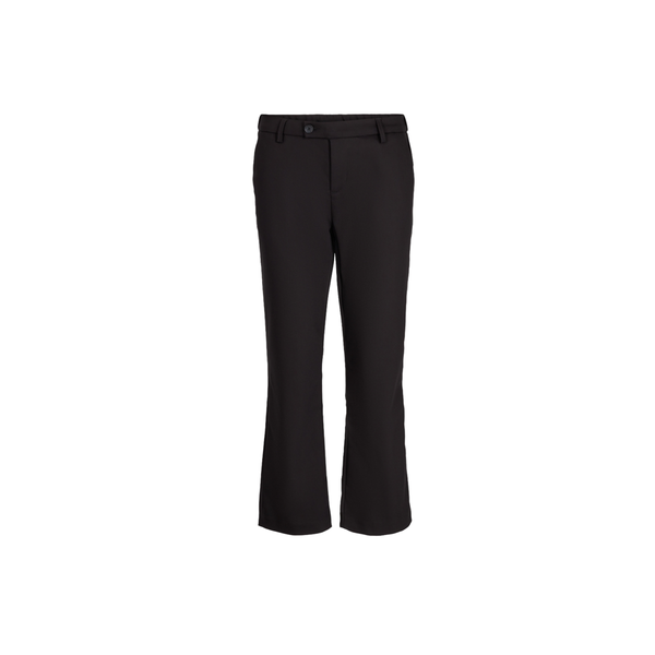 Alice Cropped Flare Pant - Black