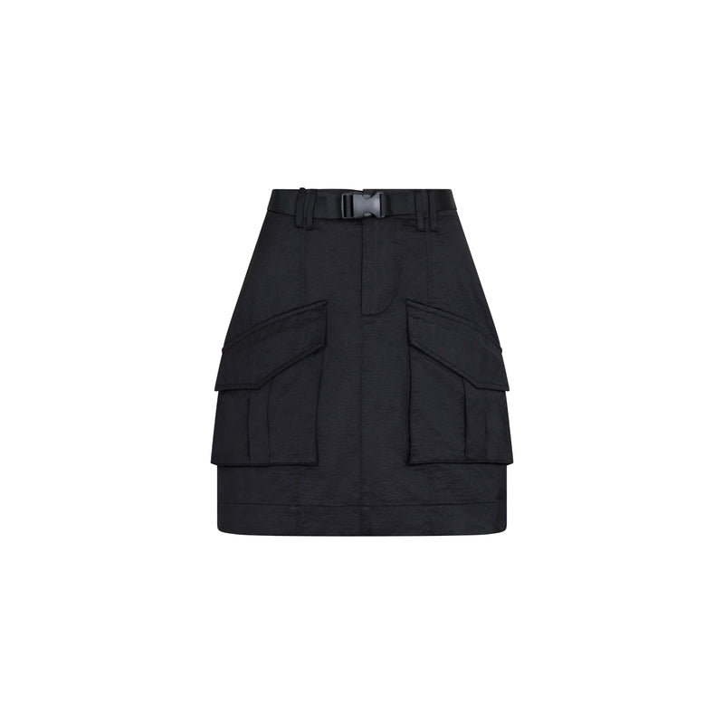 Le Nylon Skirt - Black