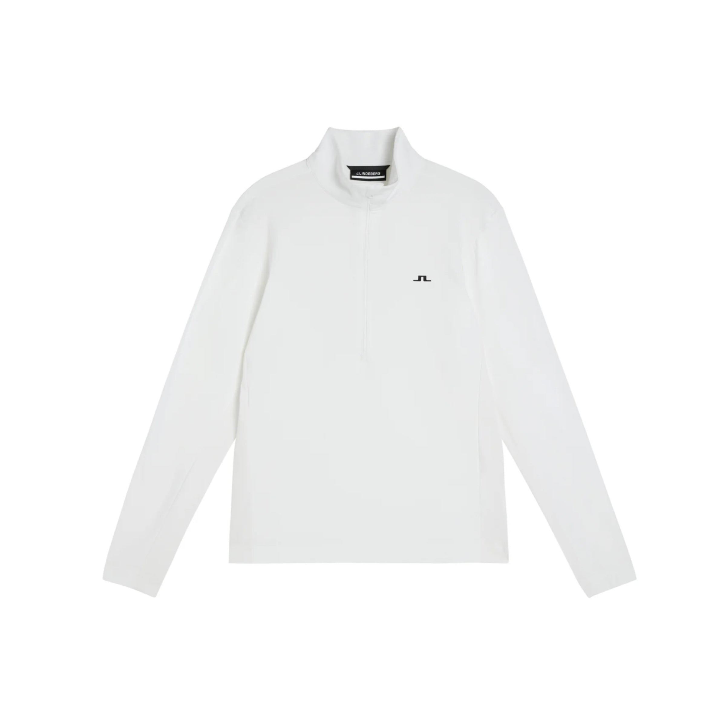 Luke Half Zip Mid Layer - White