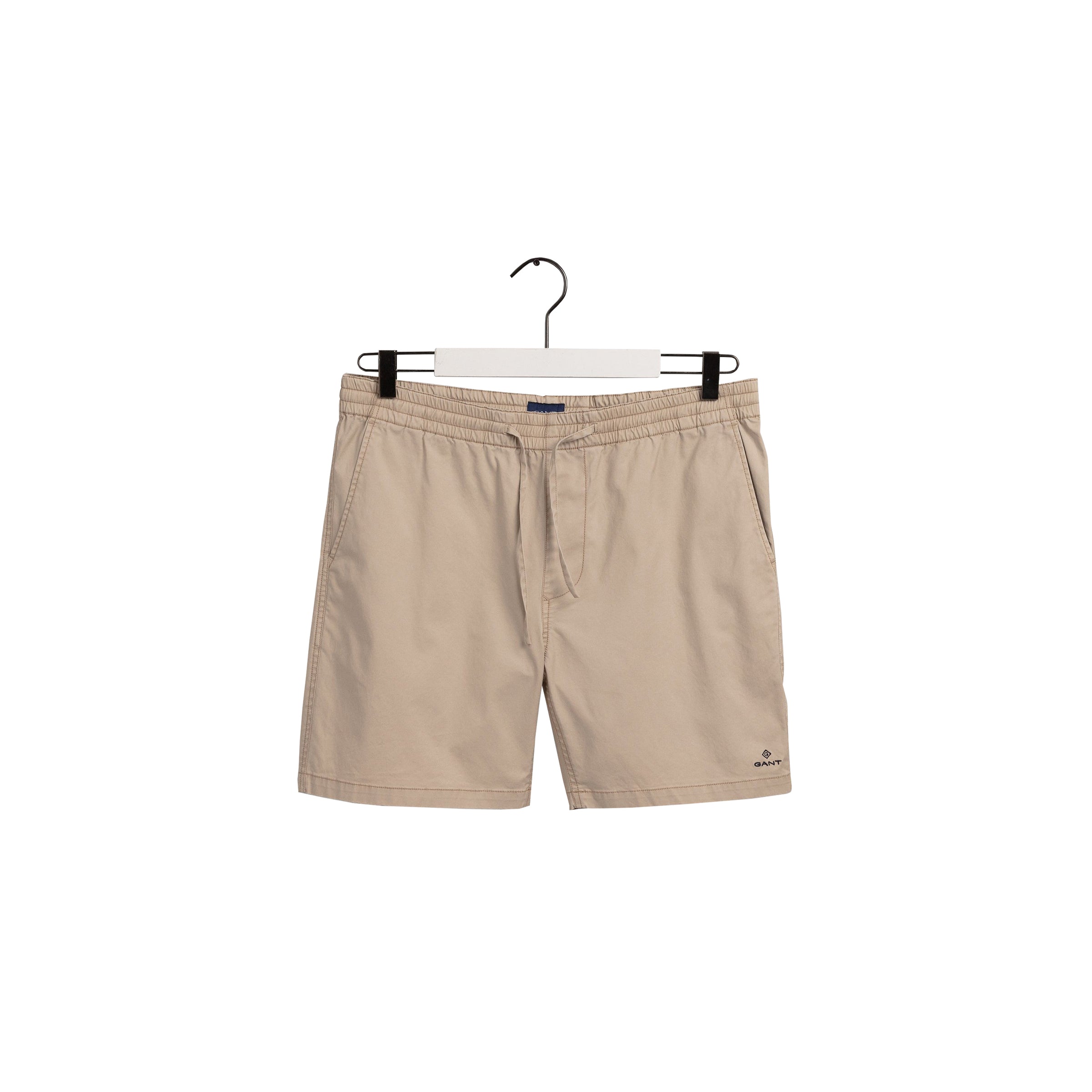 Drawstring logo shorts - Beige