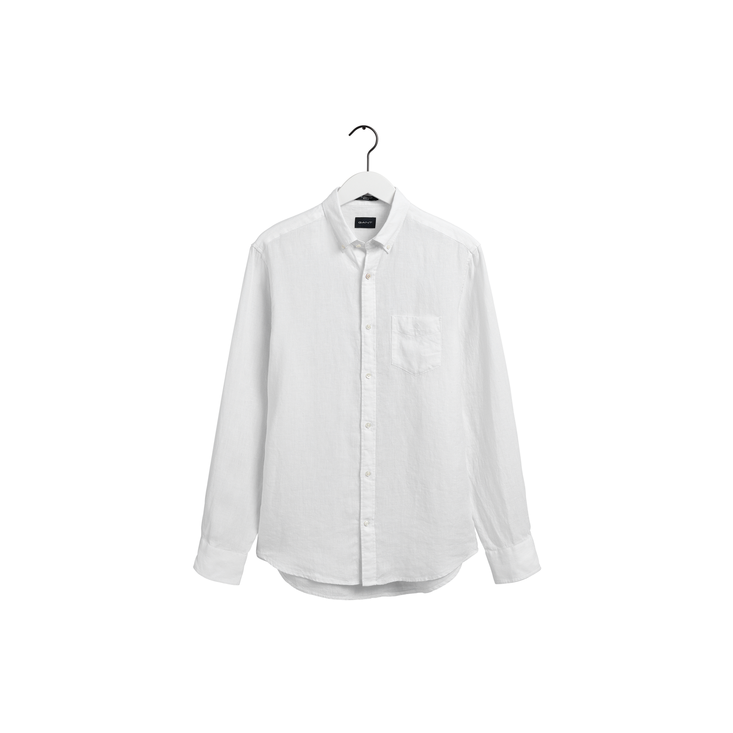 The Linen Shirt Reg Bd - White