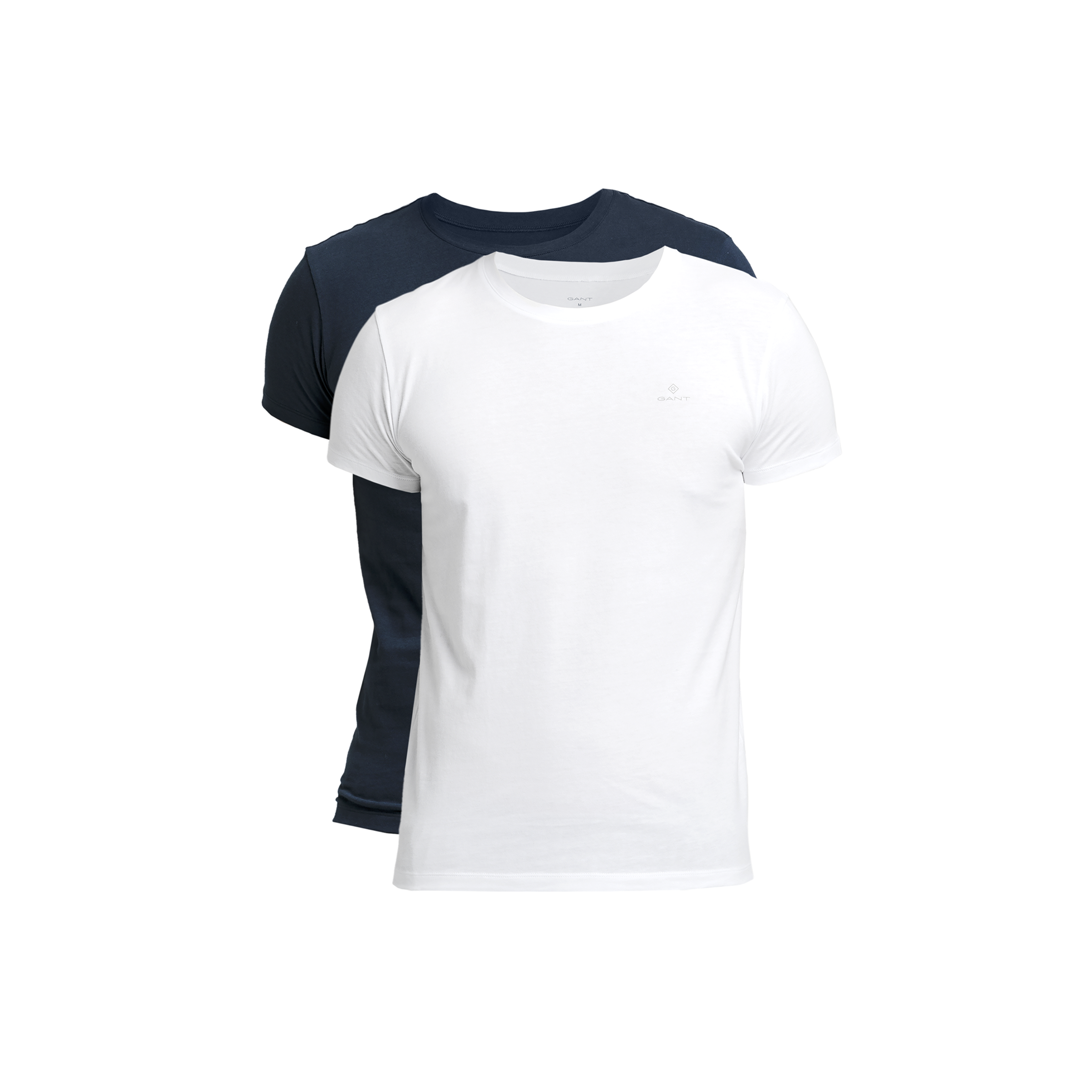 C-neck T-shirt 2-pack - Multi