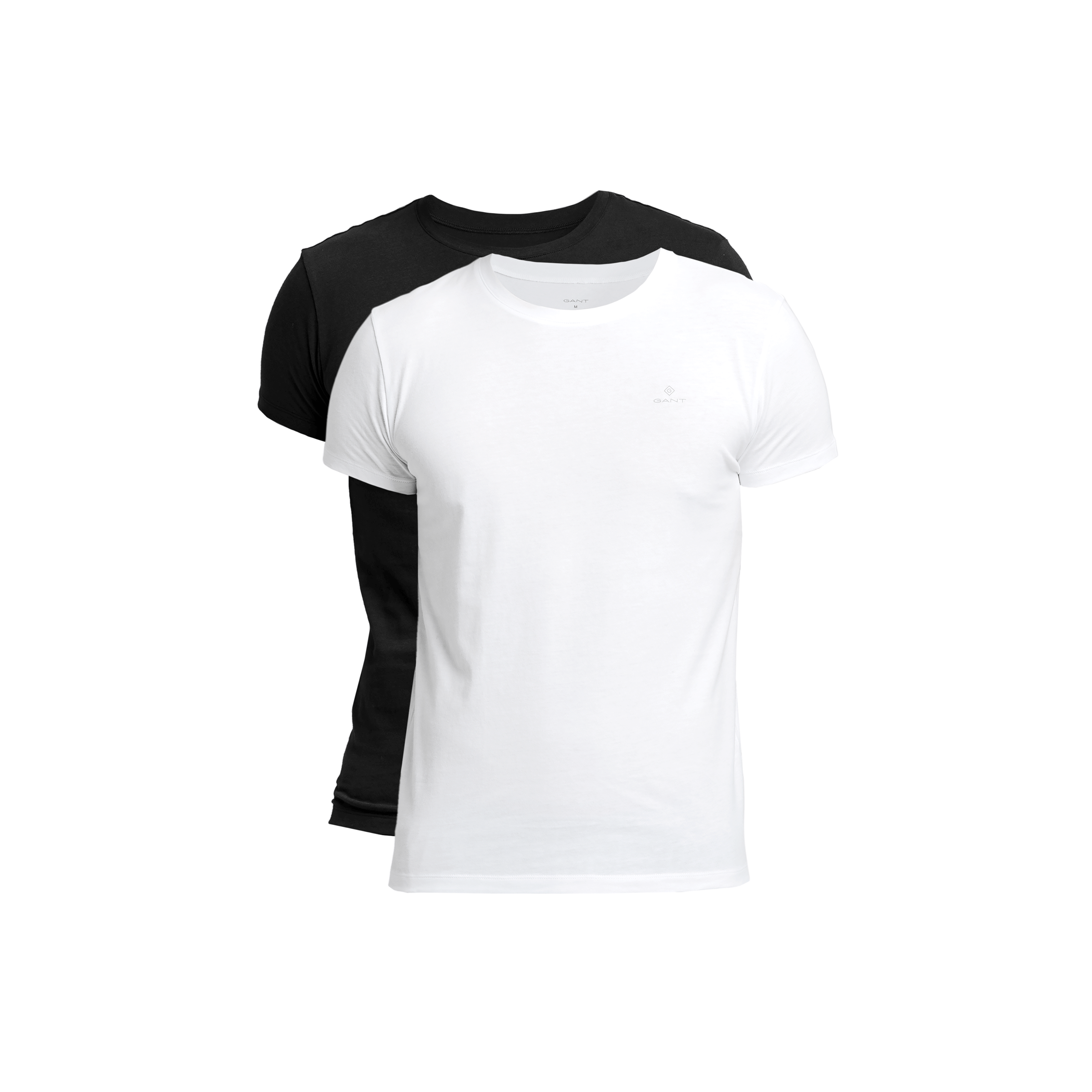 C-neck T-shirt 2-pack - Multi