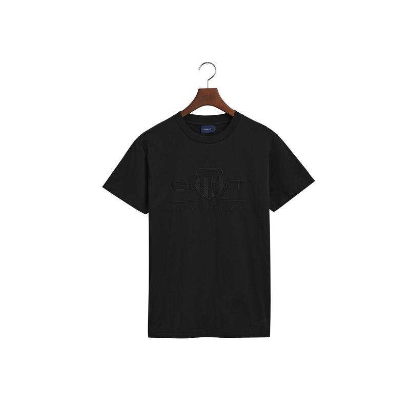 Tonal Archive Shield T-shirt - Black