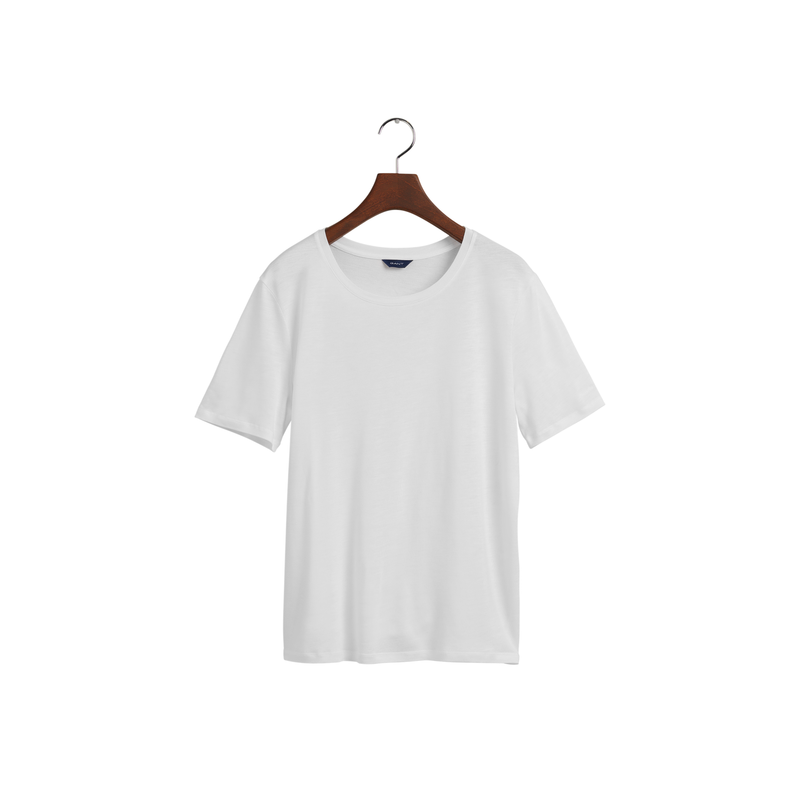 Drape Ss T-Shirt - White