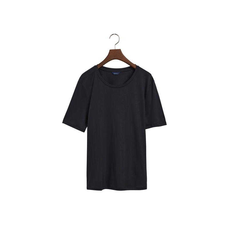 Drape Ss T-Shirt - Black