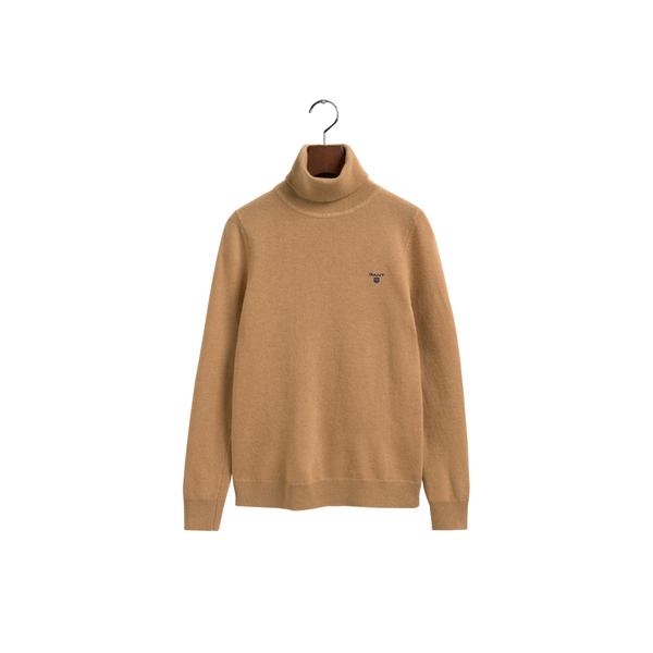 Extrafine Lambswool Rollneck - Brown
