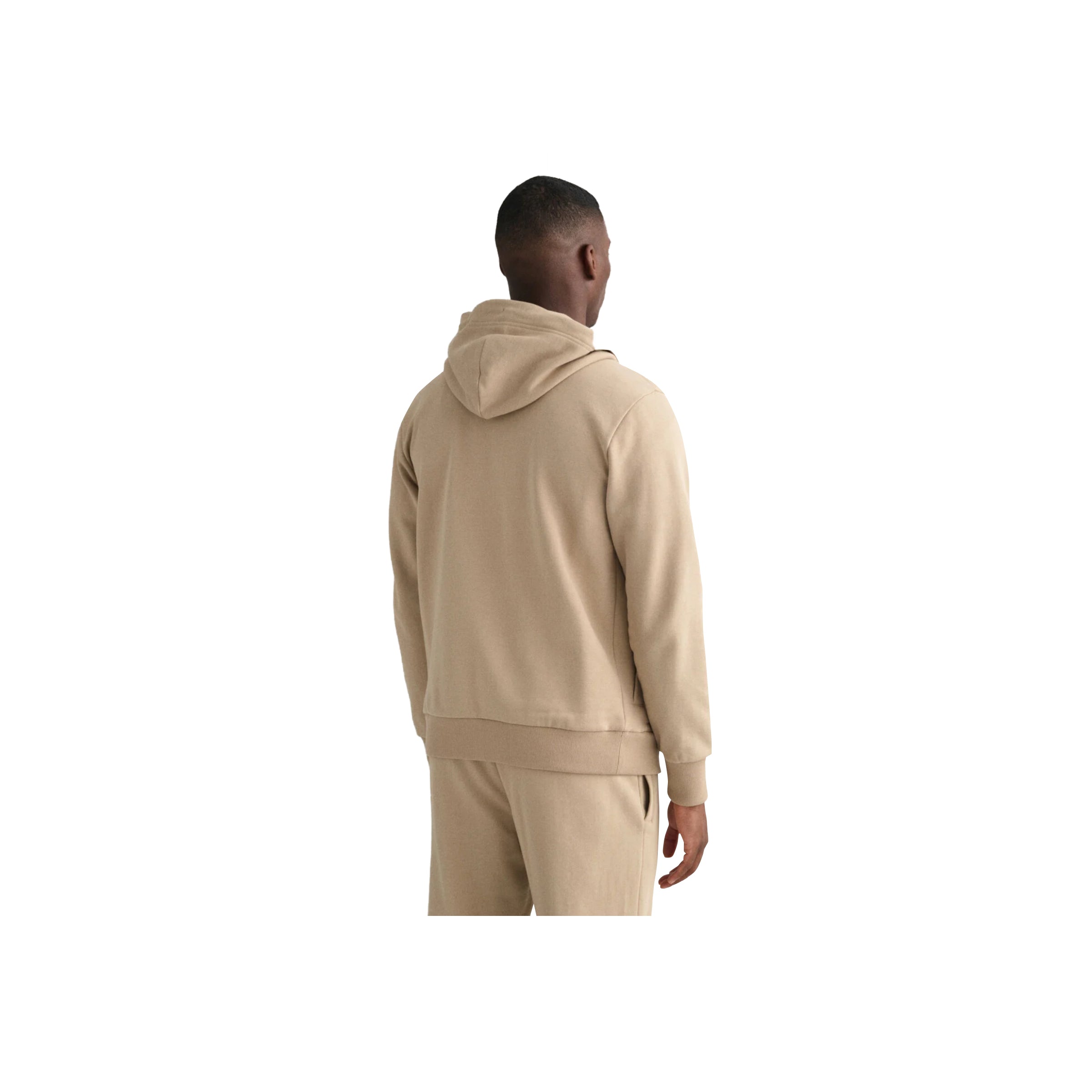 TONAL ARCHIVE SHIELD ZIP HOODIE - Beige