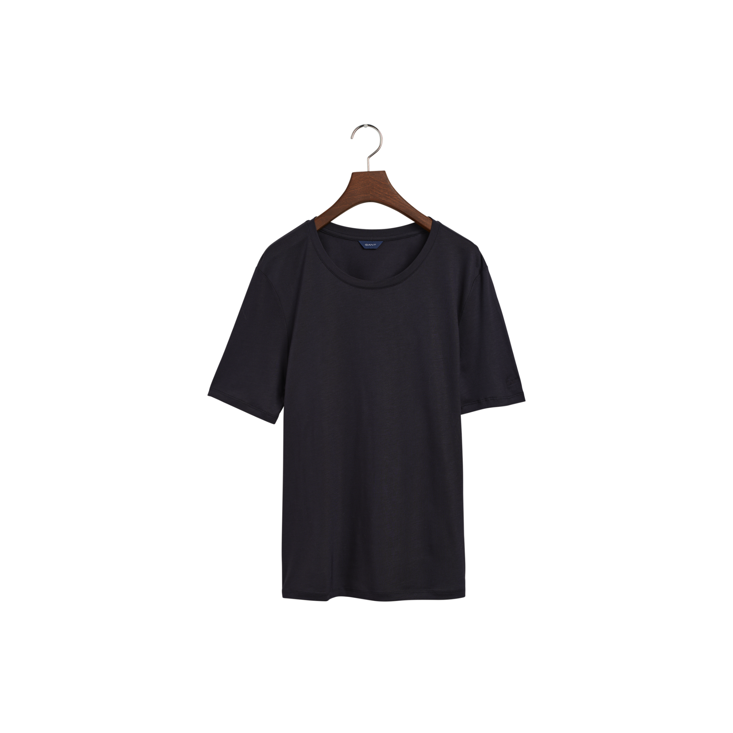 Drape Ss T-Shirt - Navy