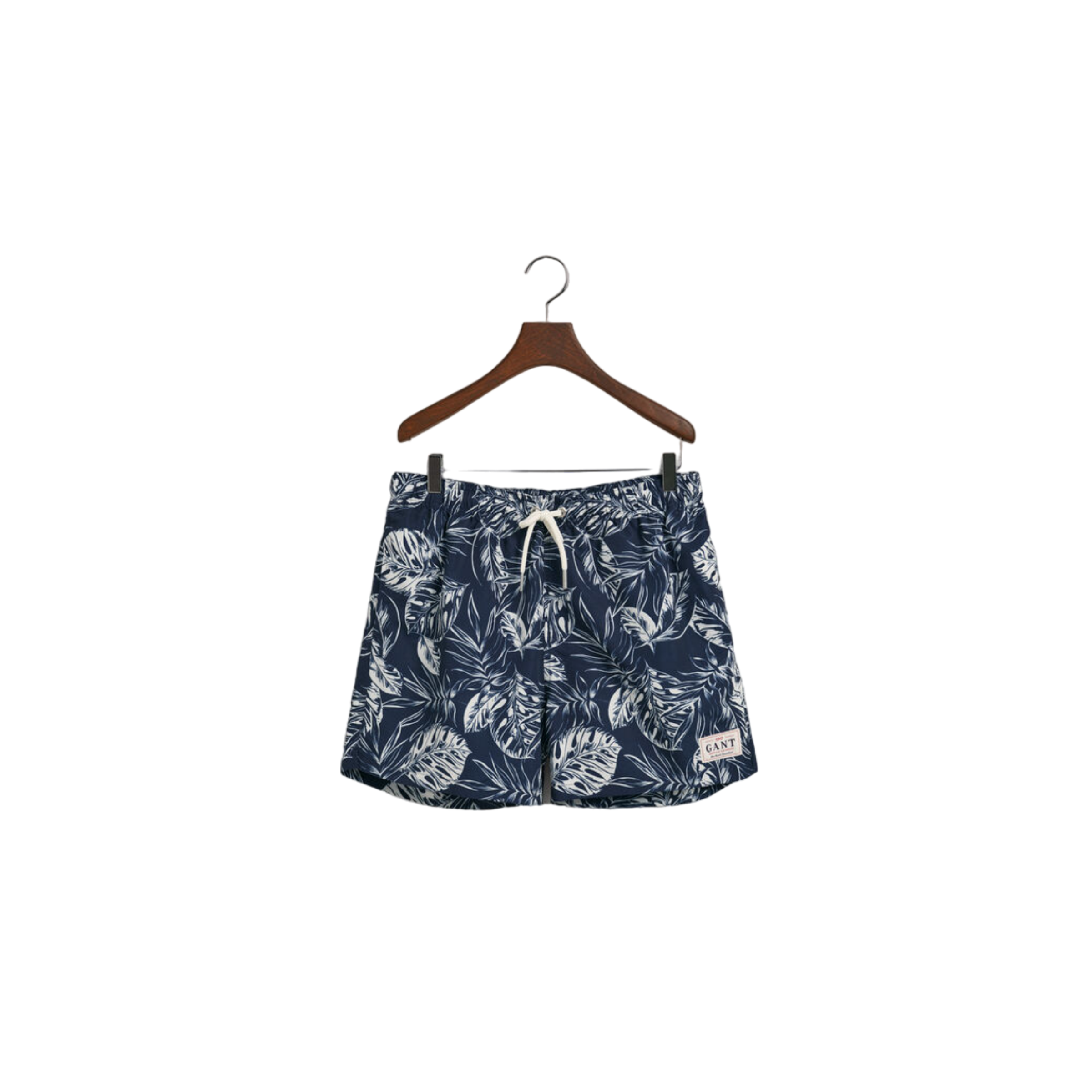 Cf Tropical Leaves Print Sw Shorts - Blue