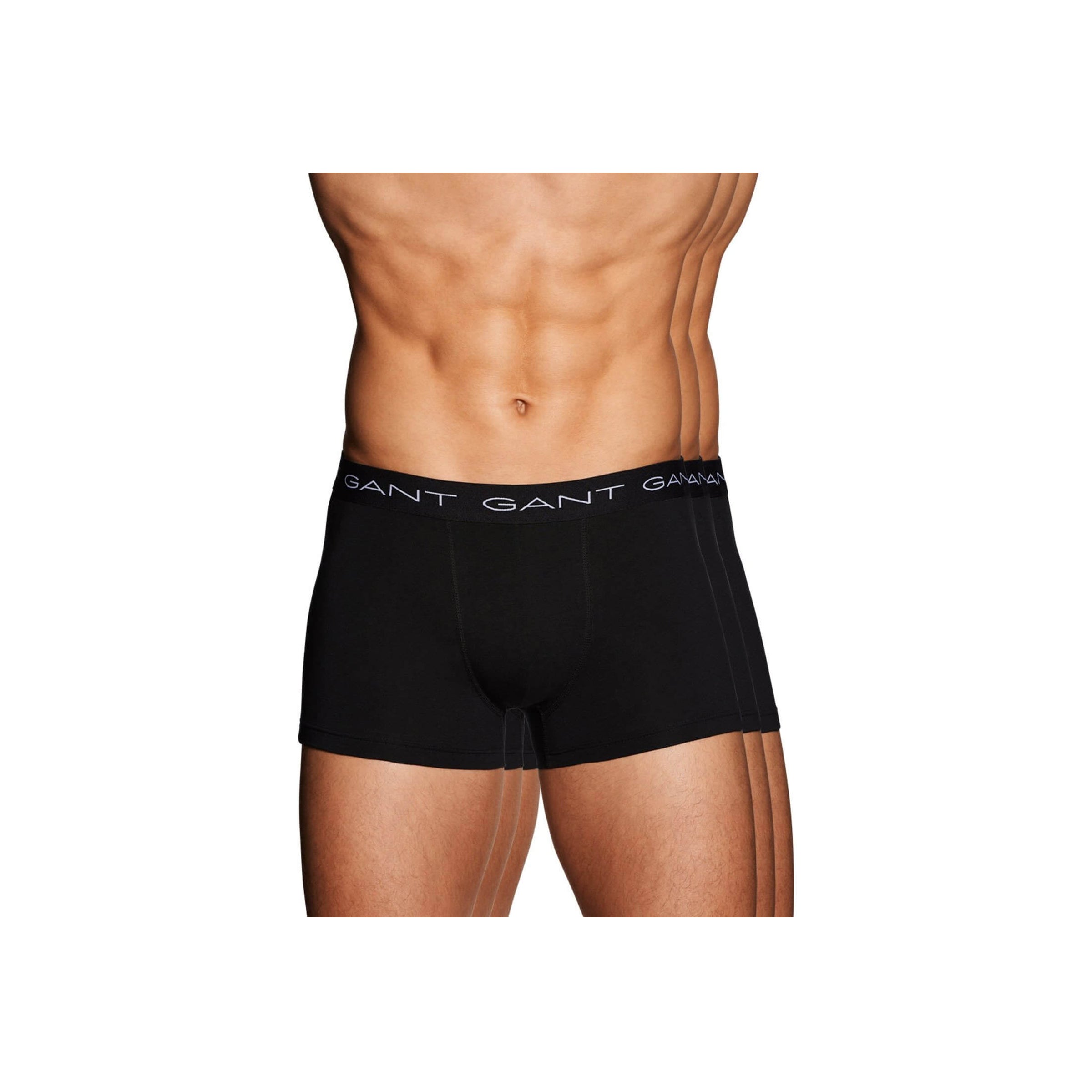 3P Cotton Trunk - Black