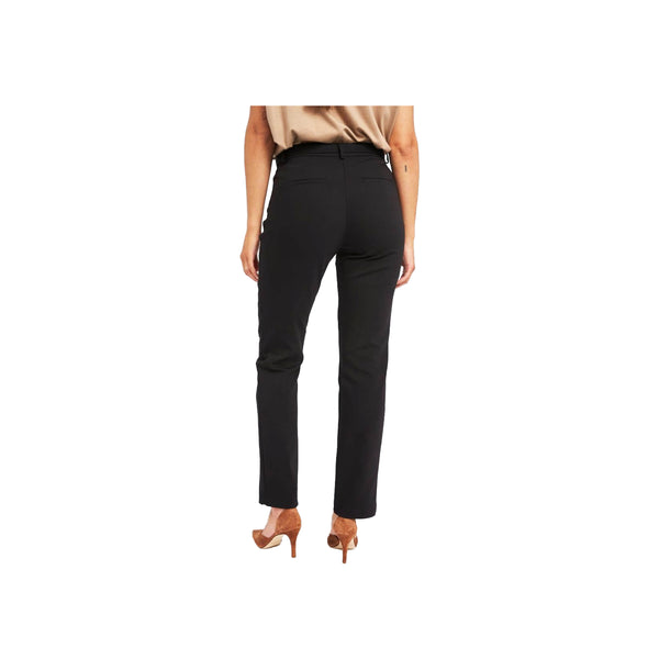 Angelie Straight Trousers - Black