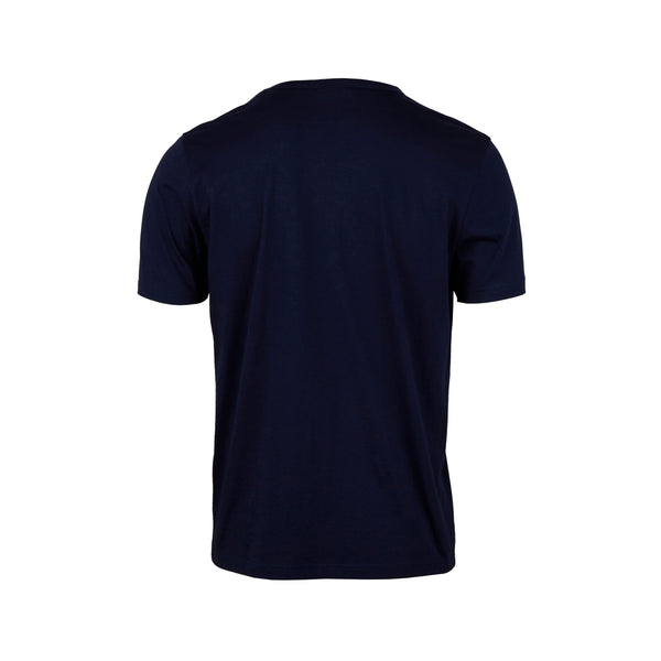Solid Cotton T-shirt - Navy