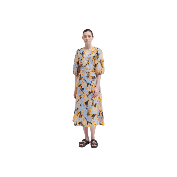 Marigold Wrap Dress - Multi
