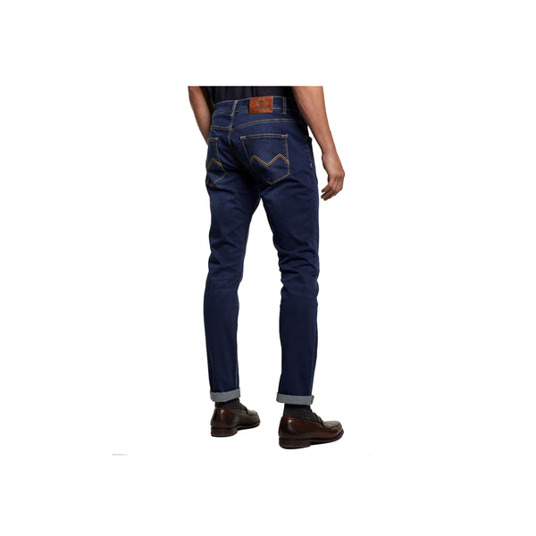 Steve Satin Jeans - Blue