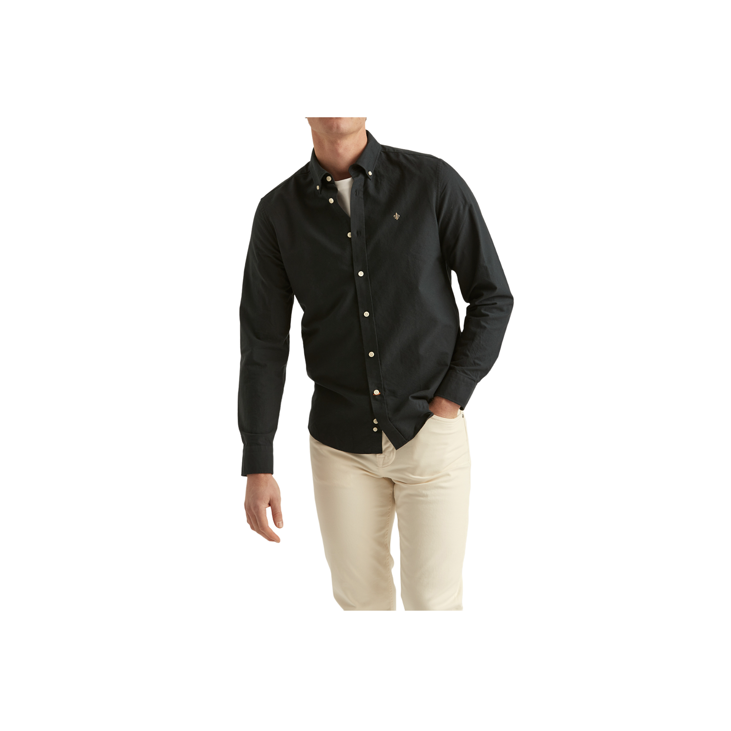 Douglas Shirt Slim Fit - Black