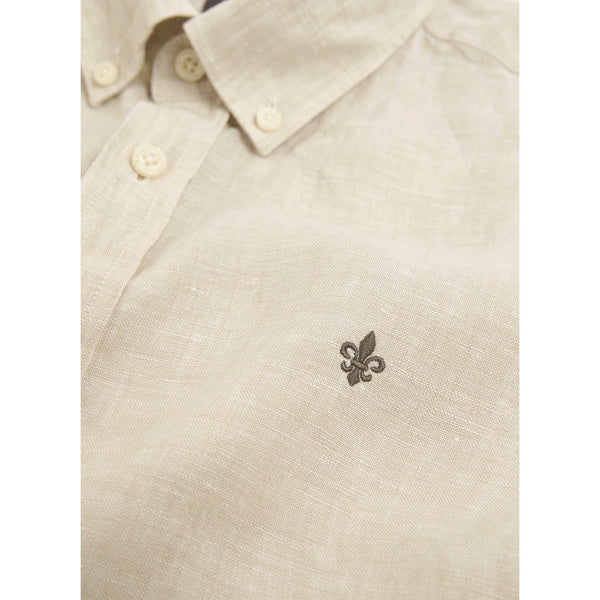 Douglas BD Linen Shirt - Khaki