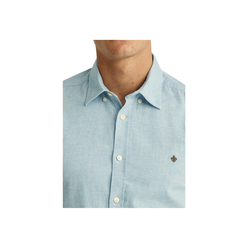 Watts Flannel Shirt BD - Blue