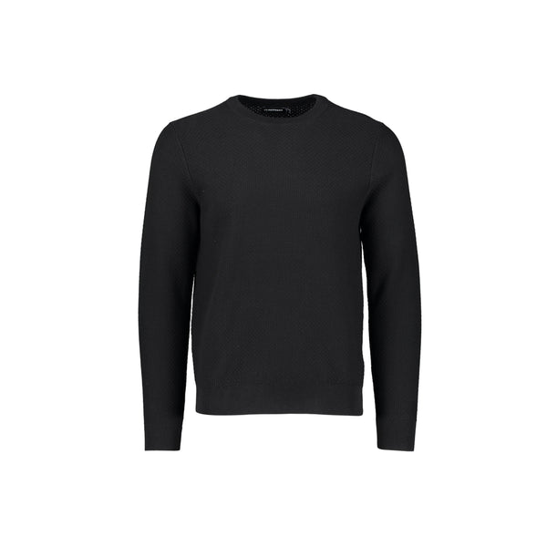 M Cotton Structure Sweater - Black