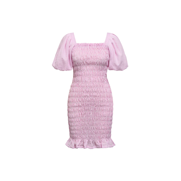 Rikko Stripe Dress - Pink