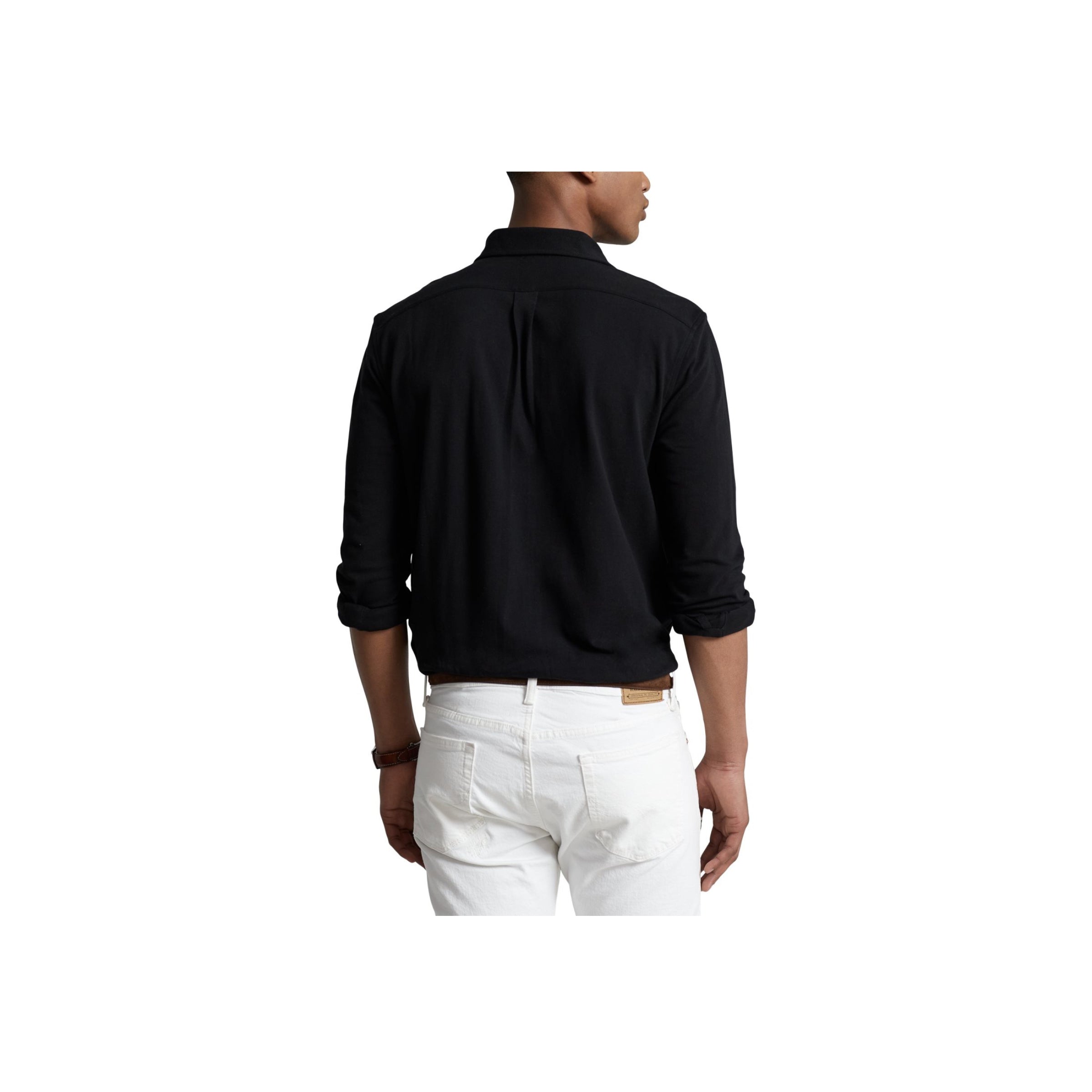 Featherweight Mesh Oxford Shirt - Black