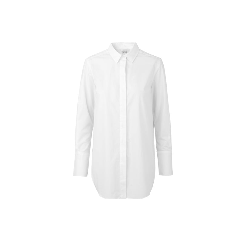 Larkin LS Classic Shirt - White