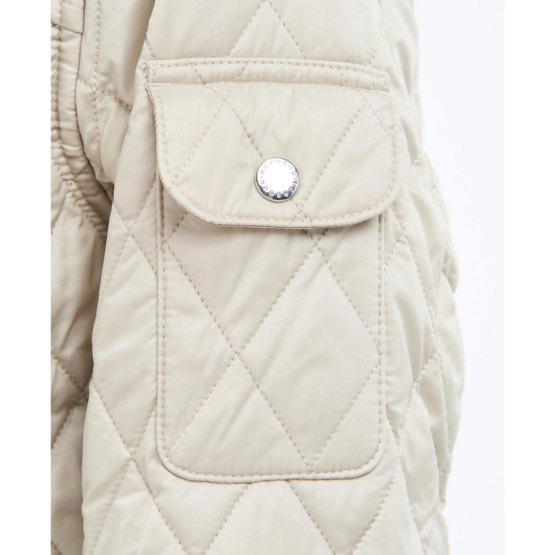 International Quilted Jacket - White
