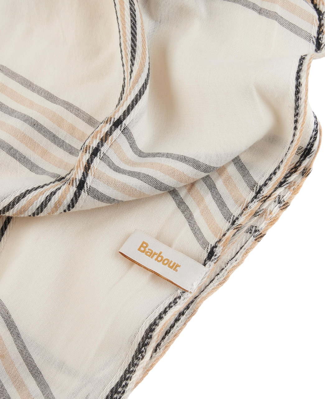 Barbour Jade Check Wrap - White