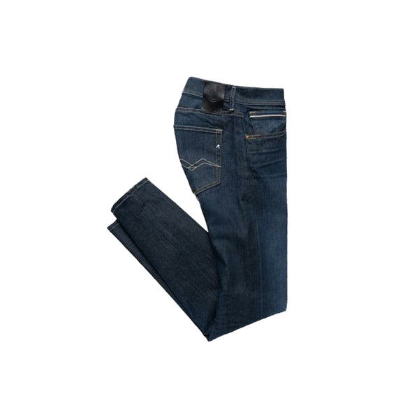 Grover Straight Fit Hyperflex Jeans - Blue