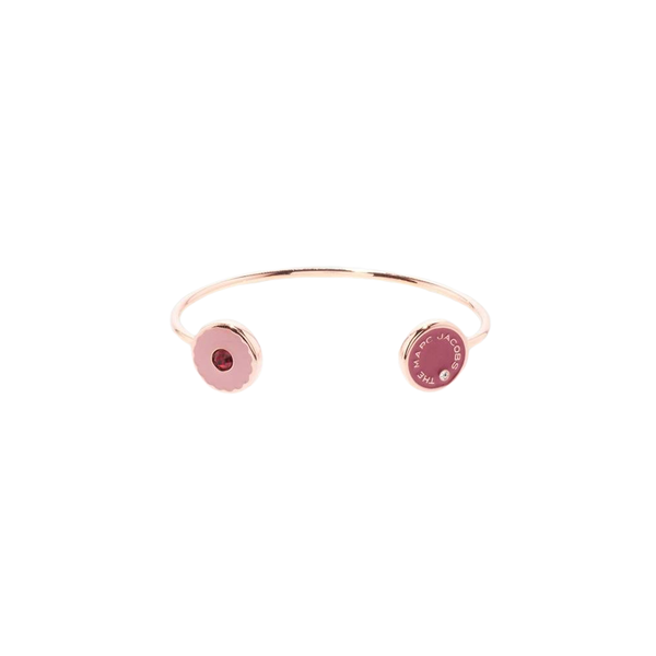 The Medallion Open Cuff - Pink