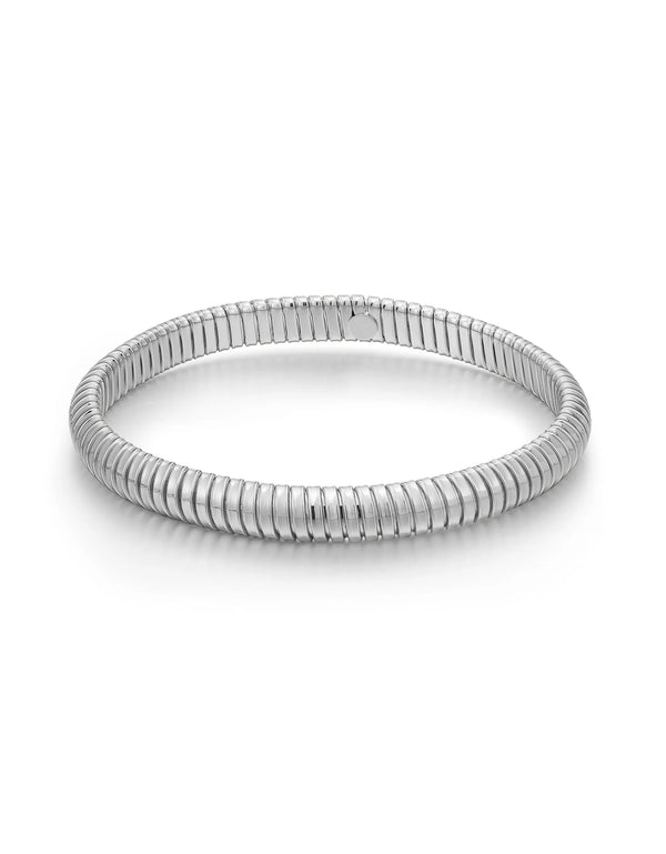 Mini Flex Snake Chain Bracelet - Silver