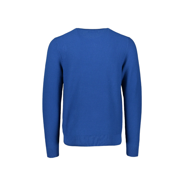 M Cotton Structure Sweater - Blue