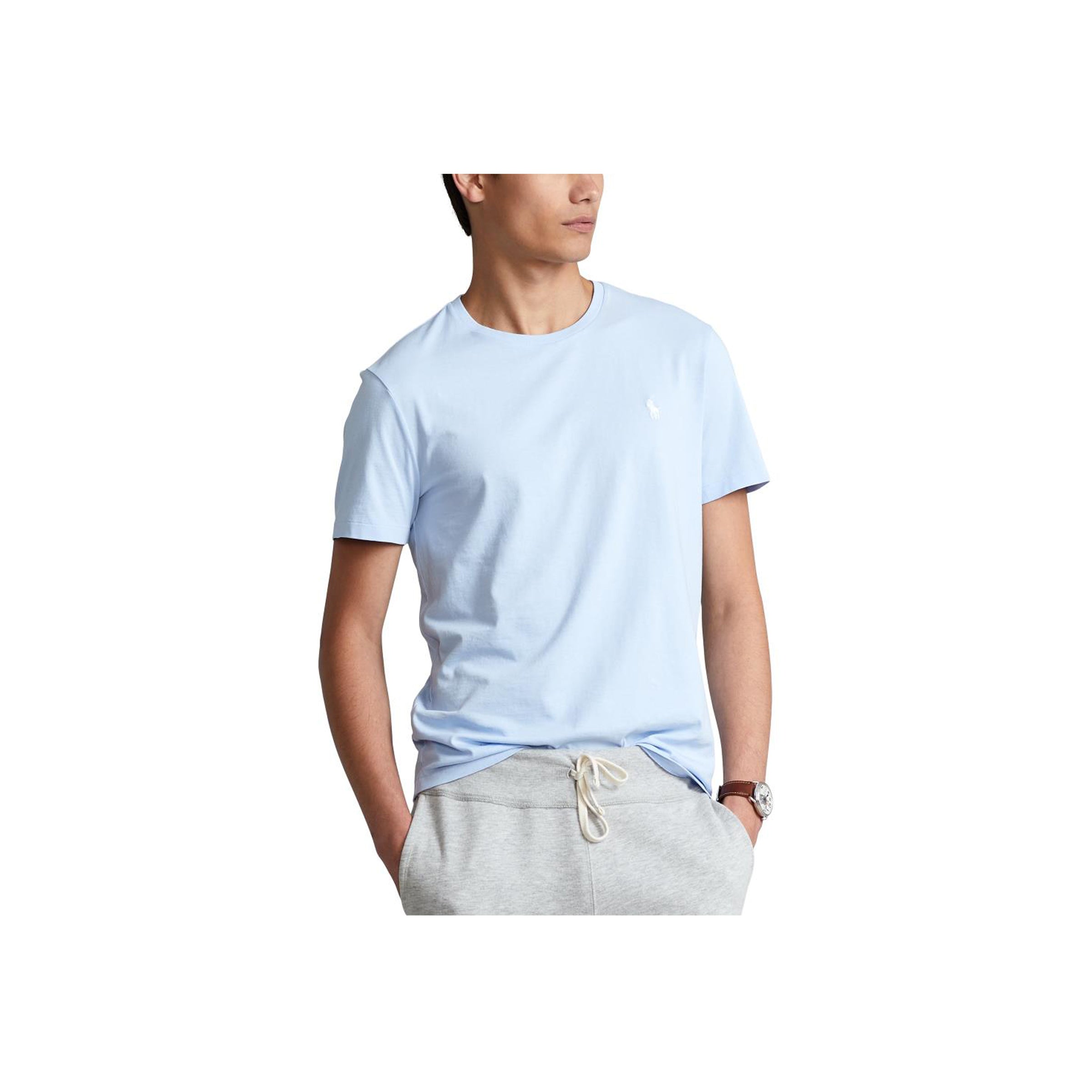 Classic Fit Crewneck T-Shirt - Office Blue
