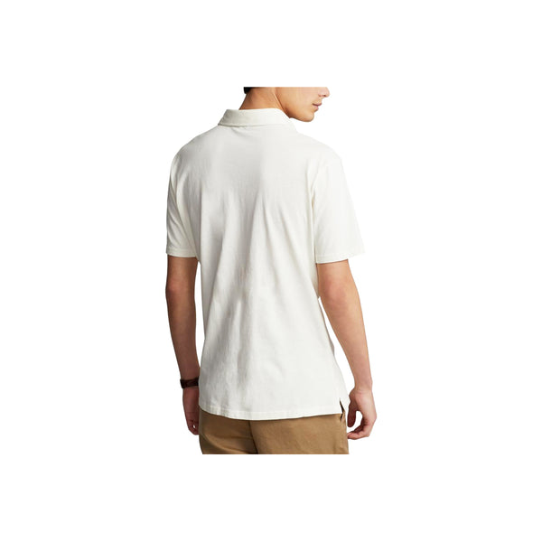 Short sleeve polo shirt - White