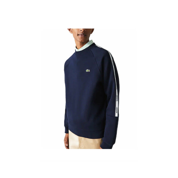 Cotton Fleece Sweatshirt - Navy