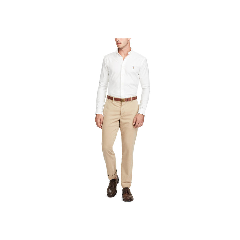 Slim Fit Oxford Shirt - White